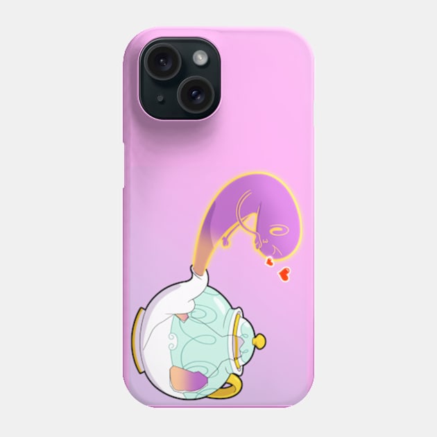 Haunted Tea - Print Phone Case by tastelesssandwiches