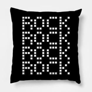 rock digital design Pillow