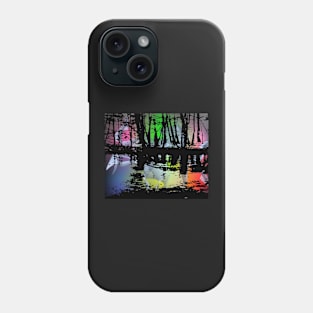 Colors in the forest Phone Case