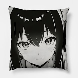 Japan Cute Aesthetic Manga Kawaii Otaku Girl Merch Anime Pillow