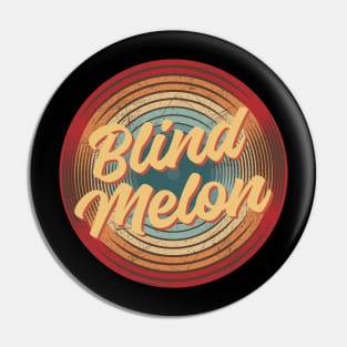 blind melon vintage circle Pin