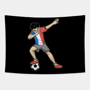 Soccer France Soccer Player Boys Tapestry