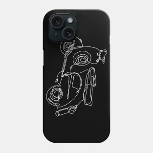 Scooter Line Phone Case