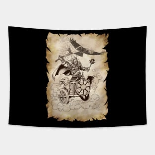 Slavic god of war Perun Tapestry