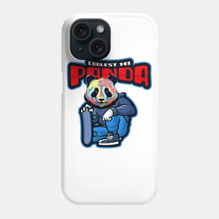 Coolest 143 Panda (with skateboard) Phone Case