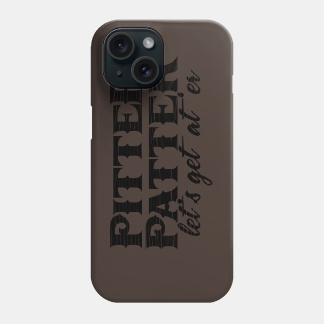 Pitter Patter Phone Case by ilcalvelage