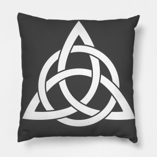 Celtic Knot Abstract Interlocking Circle Tribal Design Pillow