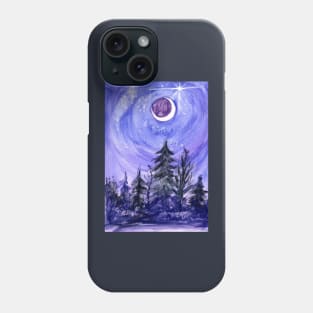 New Moon Solstice Greetings Phone Case