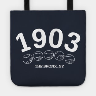 1903 NYY Tote