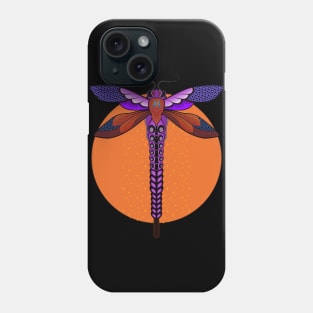 Dragonfly to the Sun Phone Case