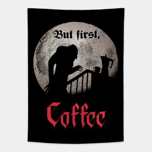 But first, coffee. Tapestry