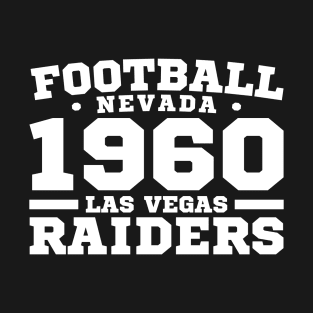 Football Nevada 1960 Las Vegas Raiders T-Shirt