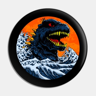 BIG MONSTER WAVE Pin