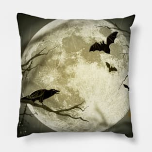 Moon bat Pillow