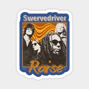 Swervedriver Vintage 1989 // Raise Original Fan Design Artwork Magnet