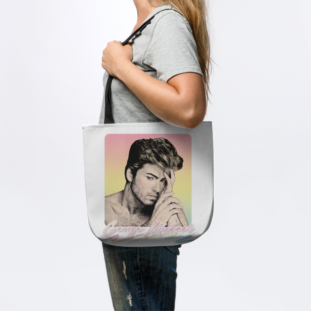 Discover George Michael // Faded Vintage Look // Original Design - George Michael - Tote