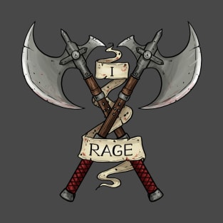 Barbarian - I Rage T-Shirt