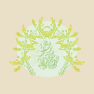 Succulent Sprite - aeonium aureum T-Shirt