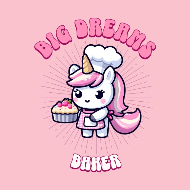 Big Dreams Baker Unicorn | Dream Big! by Pink & Pretty