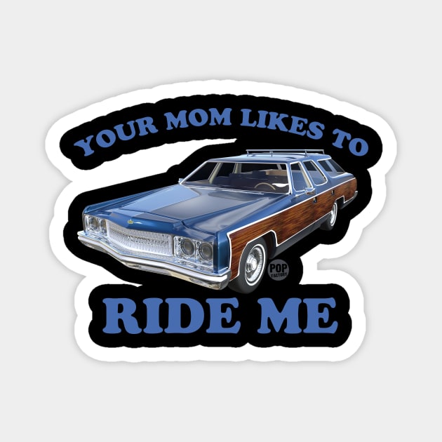 STATION WAGON Magnet by toddgoldmanart