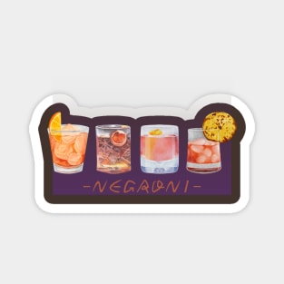 Negroni cocktail Magnet