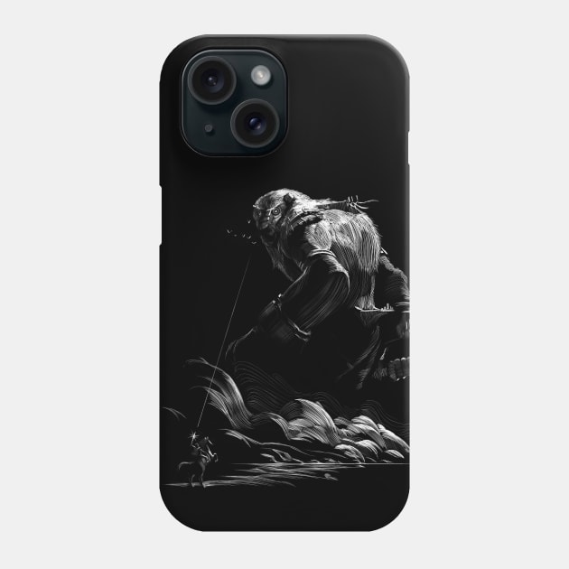 Colossal Shadows Phone Case by WOVENPIXLS