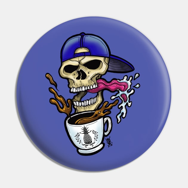 Willie skull Pin by SBCUSTOMS 