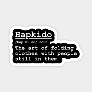 Hapkido - Meaning Dictionary Bold Magnet