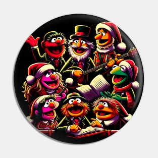 A Blast from the Past: Muppet Christmas Carol Tree Comic Book Tee Pin