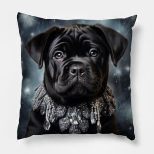 Cane Corso With Jewels Pillow