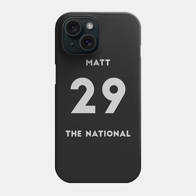 The National Band - Slow Show Phone Case by TheN