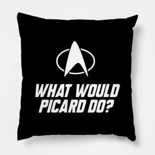 What Would Picard Do? Pillow