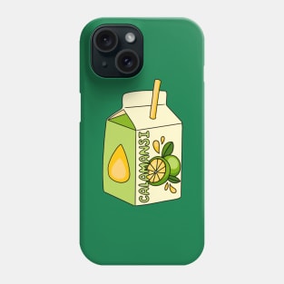 Calamansi Fruit Juice Box Phone Case