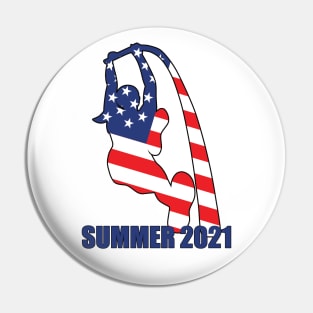 American Pole Vaulter Summer 2021 Pin