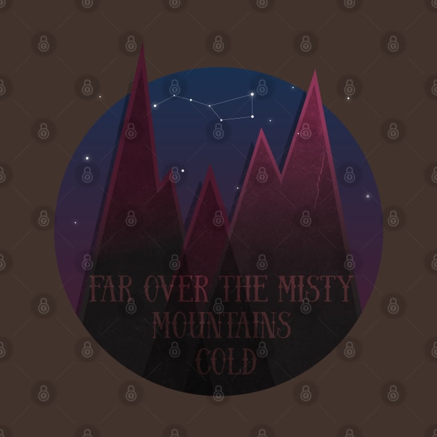 Far over the misty mountains cold by XINNIEandRAE