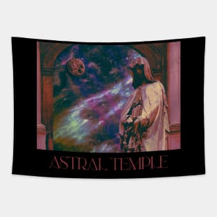 Astral Temple (text version) Tapestry