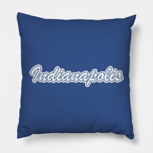 Football Fan of Indianapolis Pillow