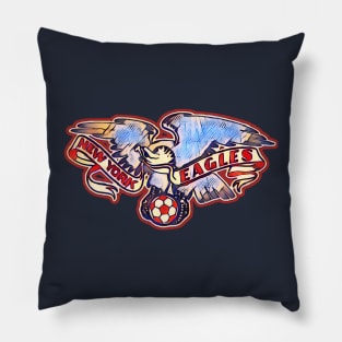 New York Eagles Soccer Pillow