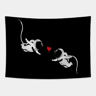 love in space Tapestry