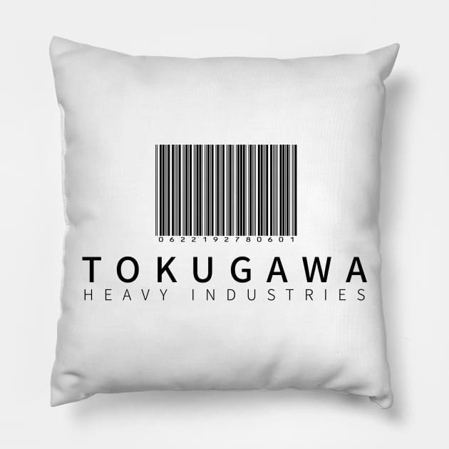 TOKUGAWA HEAVY INDUSTRIES Pillow by y34r_z3r0_0
