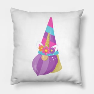 Unicorn Gnome, Cute Gnome, Garden Gnome, Beard Pillow