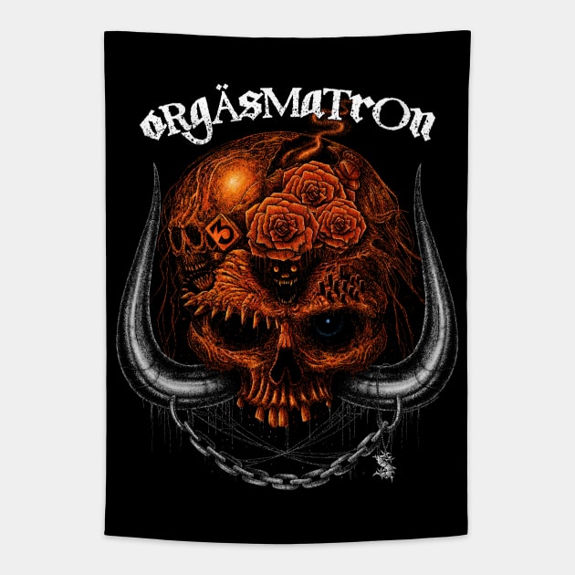 Orgasmatron, Sepultura, Motörhead, mashup Tapestry by PeligroGraphics