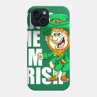 Kiss Me Im Irish Flossing Leprechaun St Patricks Day Phone Case