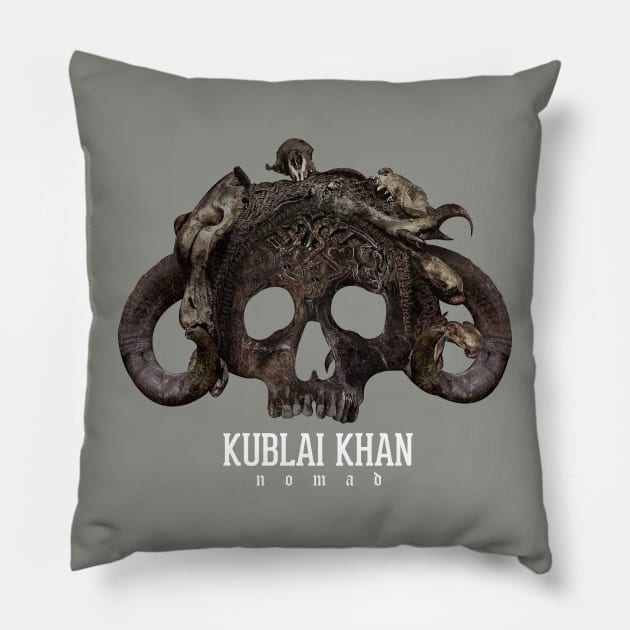 NOMAD ALBUM ARTWORK Pillow by Summersg Randyx