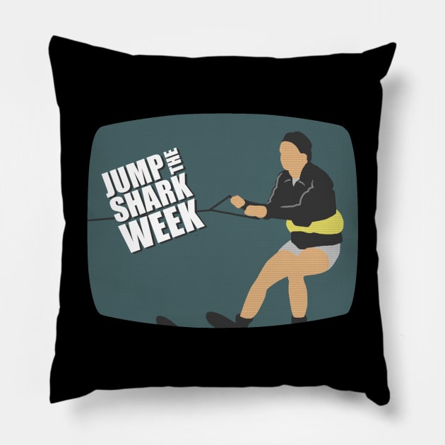 Jump the Shark Week Pillow by GloopTrekker