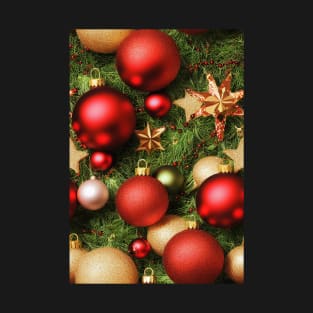 Christmas Seamless Pattern, Christmas Decorations #17 T-Shirt