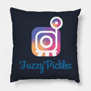 InstaBound Adventures: Fuzzy Pickles Pose! Pillow