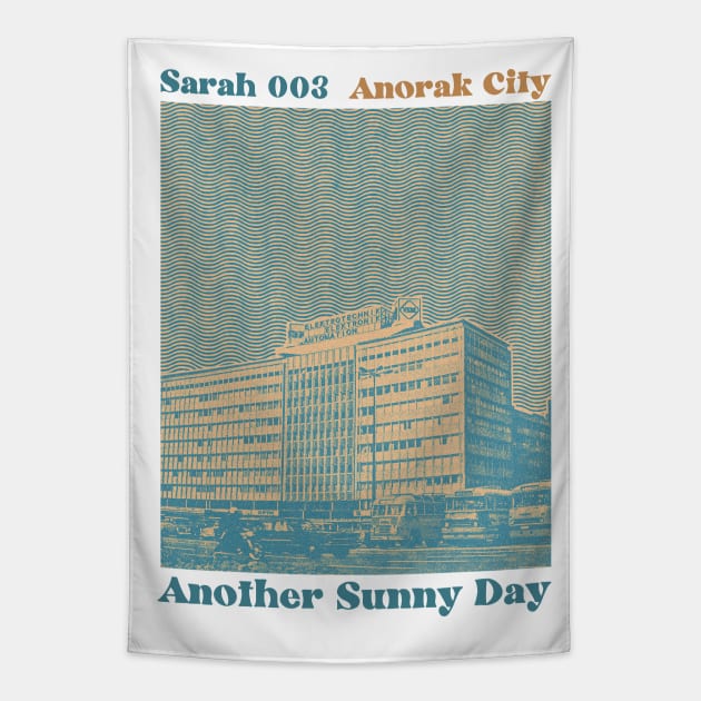 Another Sunny Day / Anorak City Fan Design Tapestry by CultOfRomance