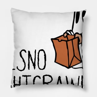 Fresno Nightcrawler- Funny Ghost, Gift For Ghost Lovers Pillow