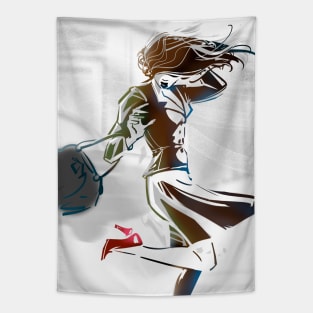 Pinup Wind Tapestry